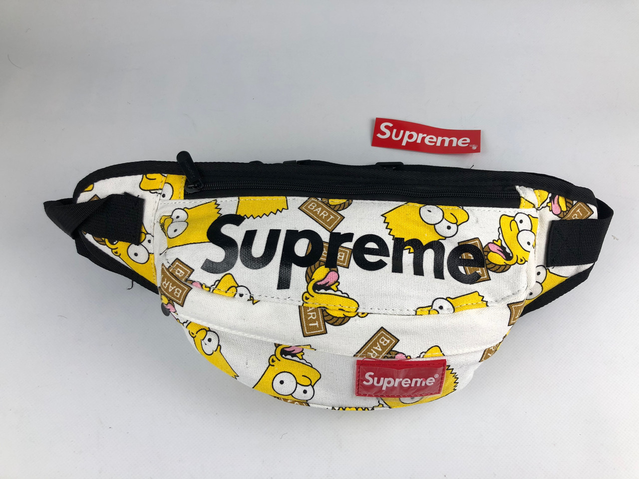 supreme bart simpson fanny pack