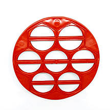 Форма для ліплення вареників пластмасова Укрпласт, фото 3