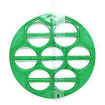 Форма для ліплення вареників пластмасова Укрпласт, фото 5