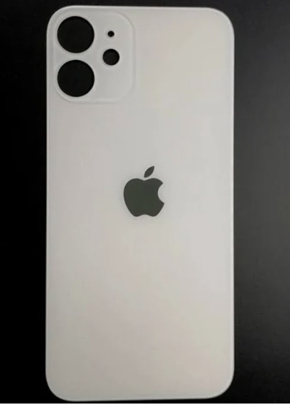 Задня кришка (скло) iPhone 12 mini, колір білий, фото 1