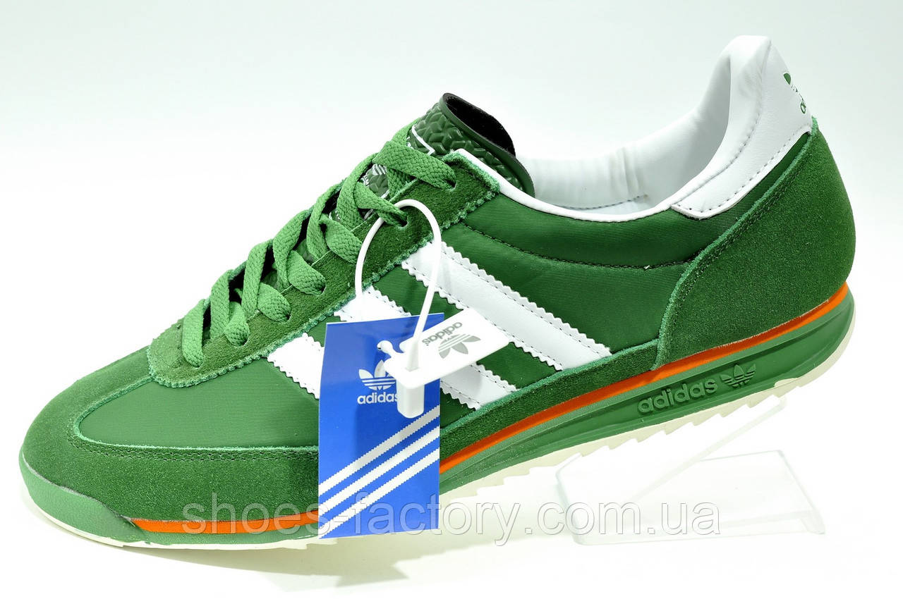 Mala suerte Actor desenterrar Кросівки Adidas Originals SL 72 Green чоловічі зелені Адас купить в Украине  | Интернет-магазин Shoes Factory – 1423286675