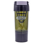 Шейкер MUSCLETECH 500 + 100мл 2-х камерний для спортивного харчування (FI-7016)
