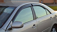 Дефлекторы окон автомобиля Toyota Camry V Sd 2002-2005 VL Tuning накладные, козырьки боковых окон для Тойота