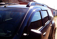 Дефлекторы для окон Renault Duster II 2017/ Dacia Daster 2017, Козырьки на окна Рэно Дастер, набор ветровиков