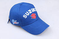 Кепка Бейсболка Мужская Женская City-A с логотипом Авто Suzuki Сузуки Синий