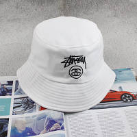 Панама Bucket Hat Stussy Стусси Белая