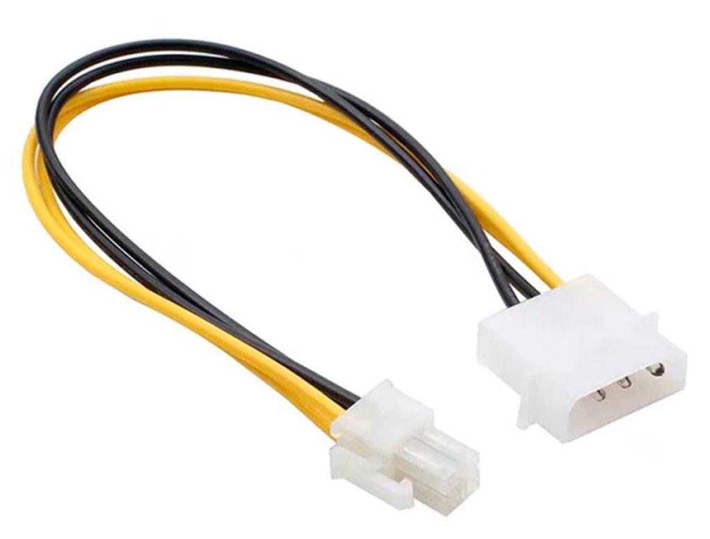 Перехідник molex (IDE) to 4pin CPU v1, фото 1
