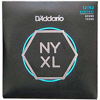 Струны D'Addario NYXL1252W Nickel Wound Carbon Core Light 12-52