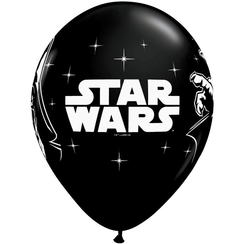 Набор воздушных шаров из латекса 12 Star Wars 6 штук - фото 4 - id-p1423312288