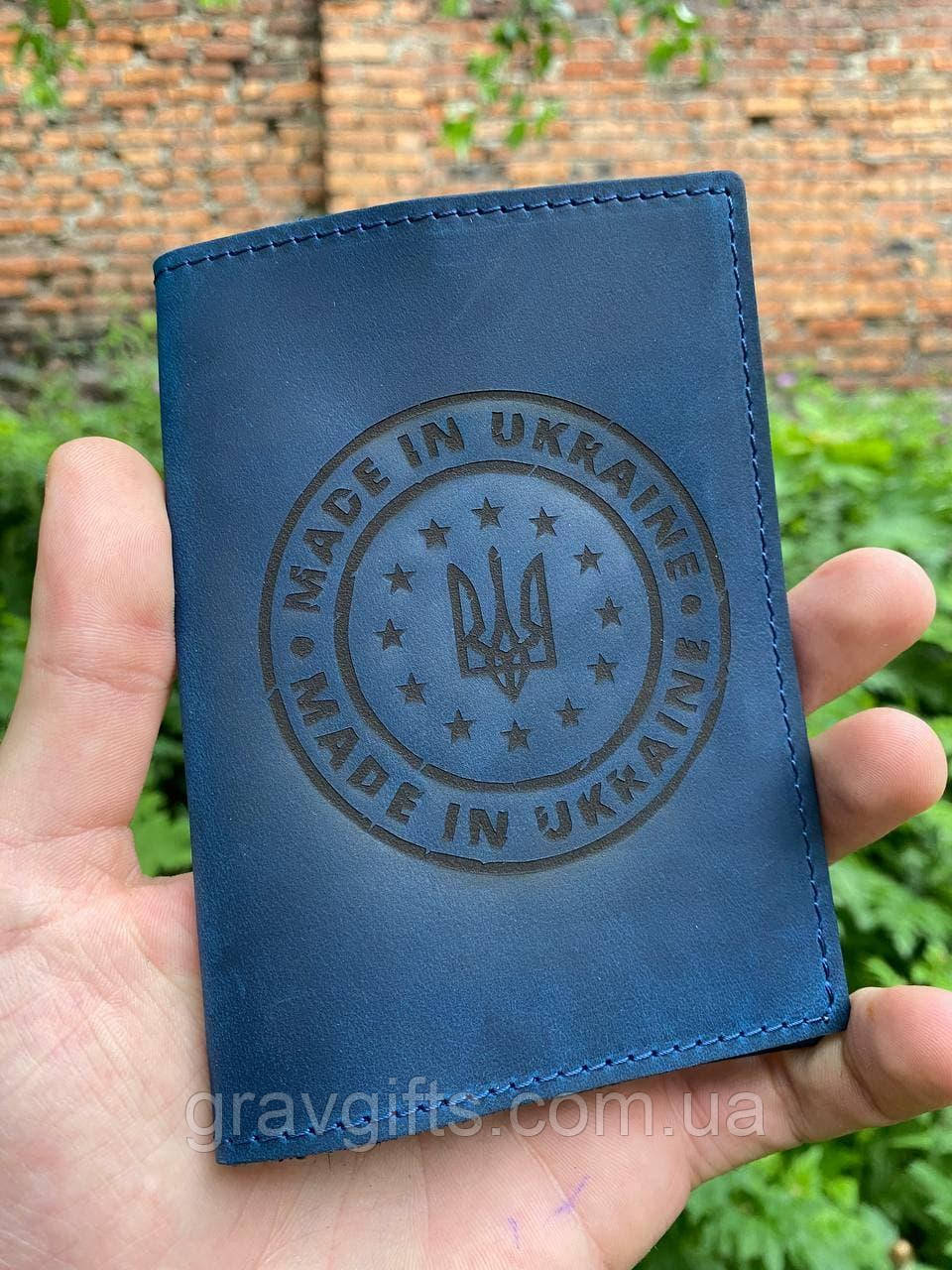 Кожаная Обложка на Паспорт с Персональной Гравировкой — Купить Недорого ...