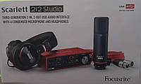 Комплект для звукозаписи FOCUSRITE Scarlett 2i2 Studio 3rd Gen