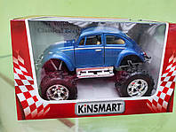 Машинка модель легковая VOLKSWAGEN BEETLE 5'' KT5057WB Kinsmart синий