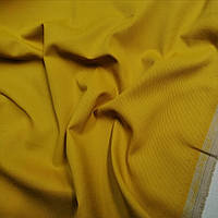 Ткань стрейч коттон легкий желтый