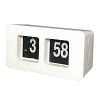 Часы перекидные Flip Clock Белые