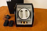 Скринька ротатор наручного годинника Watch Winder CHIYODA Platinum, фото 2