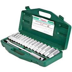 Набір головок з комірчиком 1/2 16 пр HANS 4615M