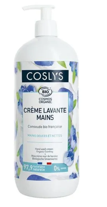 Крем-гель для миття рук з органічним живокостом Coslys, 1 л