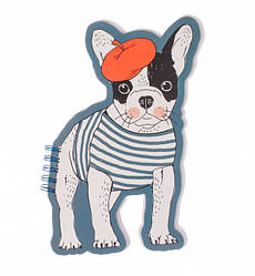 Блокнот "Бульдог", 19*11 см