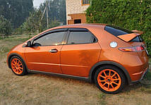 Ветровики Honda Civic VIII Hb 5d 2006-2011 VL Tuning
