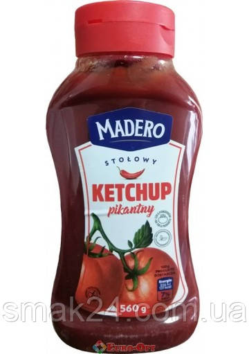 Кетчуп Madero Pikantny (Пікантний) 560 г Польща