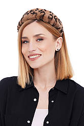 Стильний обруч-обідок з еко хутра для волосся my scarf