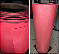 Светоотражающая термопленка для ткани красная 1 метр