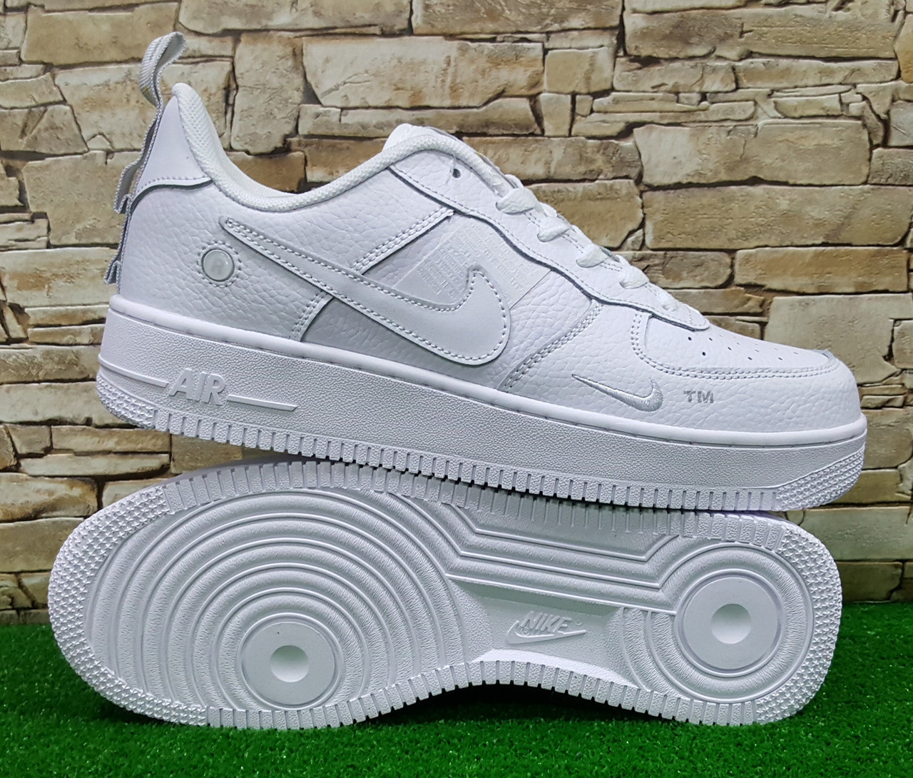 Чоловічі шкіряні кросівки NIke Air Force