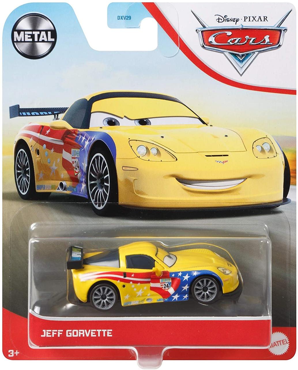 Тачки : Джефф Горвет (Disney Pixar Cars Jeff Gorvette) від Mattel