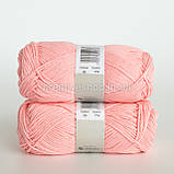 Пряжа DROPS Cotton Light (колір 05 light pink), фото 3