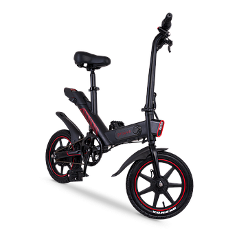 Електровелосипед Proove Model Sportage чорно-червоний