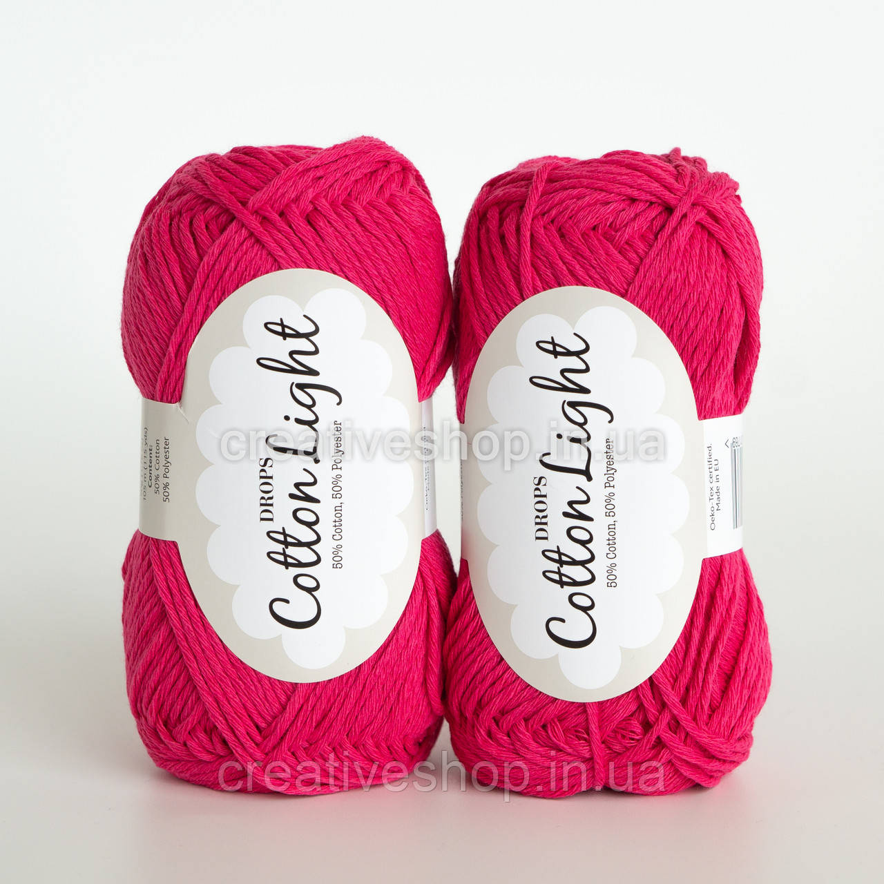 Пряжа DROPS Cotton Light (колір 18 pink)