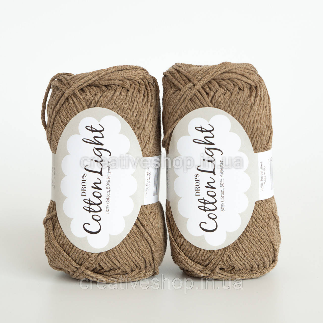 Пряжа DROPS Cotton Light (цвет 22 brown)