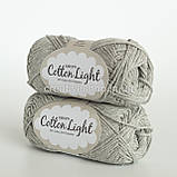 Пряжа DROPS Cotton Light (колір 31 pearl grey), фото 2