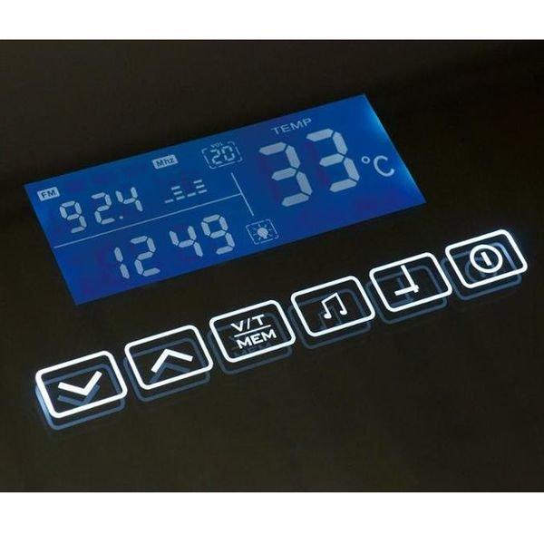 Смарт-екран K3015CA годинник, температура, радіо, Bluetooth, вимикач, підігрів