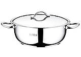 Сотейник із сталевою кришкою 5,6 л (28 х 10 см), (Туреччина), OMS 2006-28-5,6л - MegaLavka, фото 7