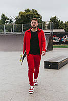 Чоловічий спортивний костюм дайвінг червоний