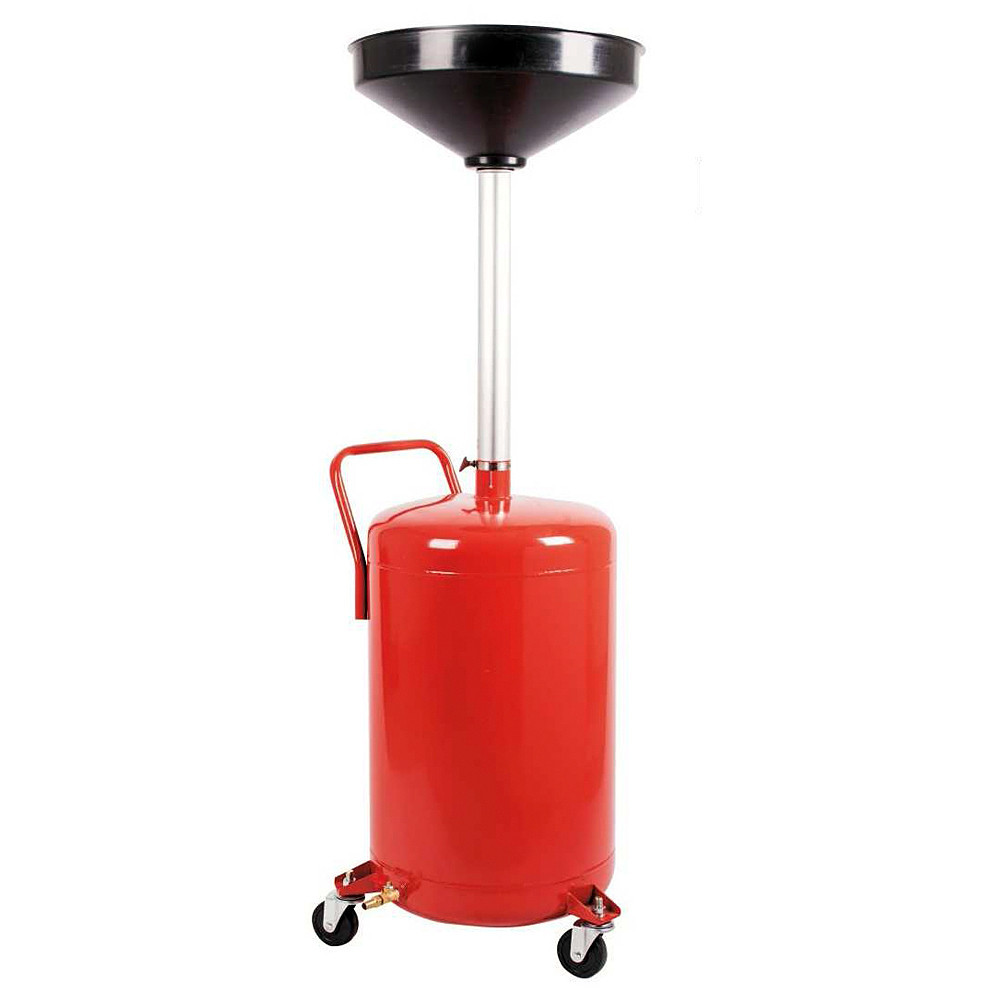 Установка для збору відпрацьованого масла металева (80 л) G. I. KRAFT B80S, фото 1