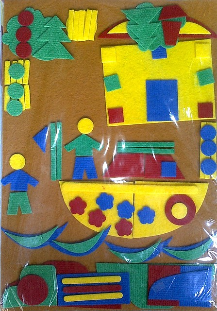 Ковролінового конструктор "Веселі подорожі", фото 1