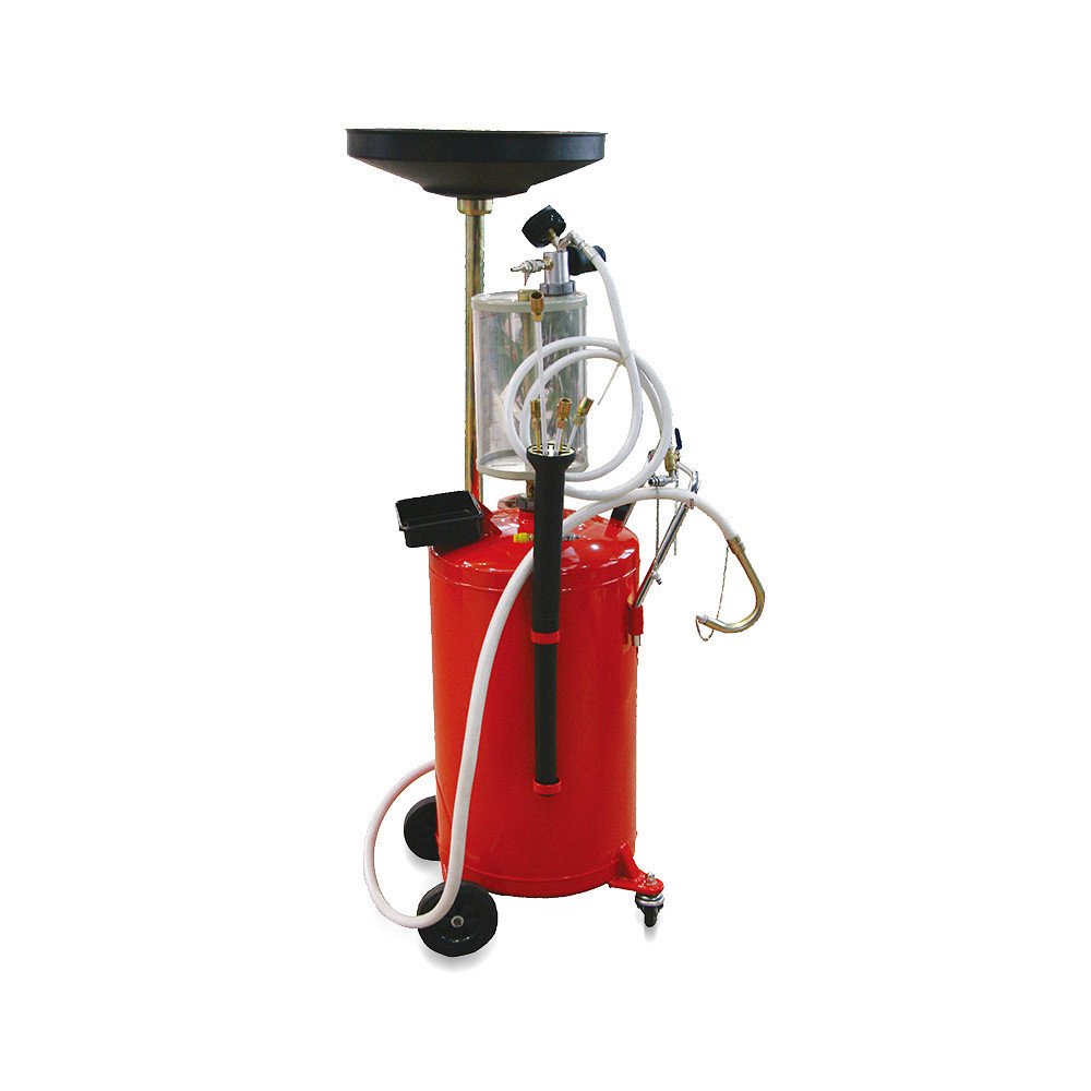 Установка для вакуумного відкачування масла з мірною колбою (90 л) TORIN TRG2090, фото 1