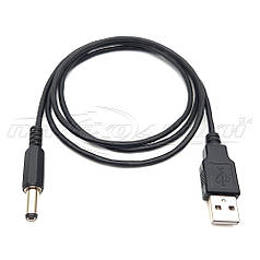 Кабель живлення USB to DC 5.5x2.1 мм