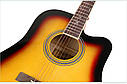 Гітара акустична Caravan Music HS-4111 SB (чохол, скарбничка, медіатор, струна, ключ), фото 4