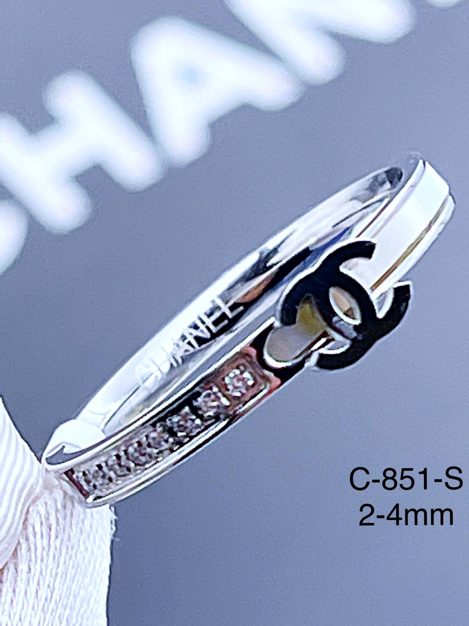 Каблучка Stainlees Steel (преміум) Sr-851(6,9)