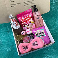 Подарочный Набор City-A Box Бокс для Женщины Сладкий Sweet Бьюти Beauty Box из 11 ед №2858