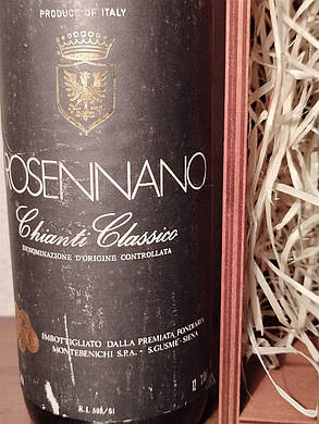 Вино урожаю 1981 року Chianti Classico Італія, фото 2