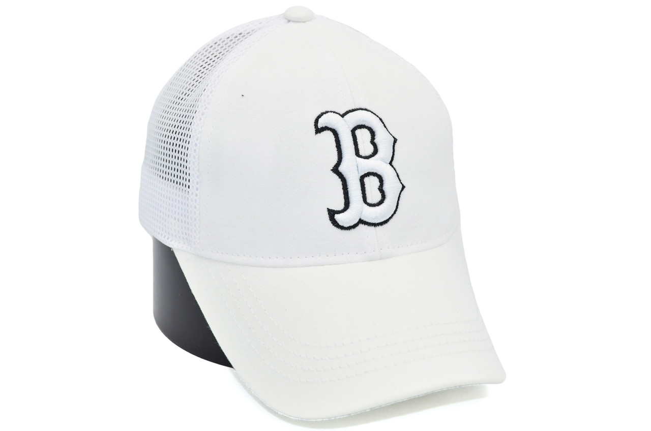 Бейсболка сітка Art cap Boston Red Sox 56-61 см біла (0919-521)