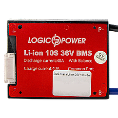 BMS плата LP Li-ion 36V 10S 40A симметрия