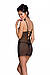 Сорочка з вирізами на грудях + стрінги LOVELIA CHEMISE black L/XL - Passion gigante.com.ua, фото 2