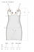Сорочка з вирізами на грудях + стрінги LOVELIA CHEMISE white L/XL - Passion gigante.com.ua, фото 7