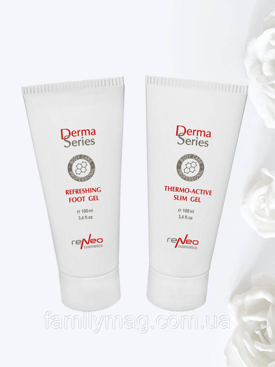 Охолоджуючий гель для ніг Refreshing Foot Gel + Термоактивний гель для проблемних зон Thermo-Active Slim Gel