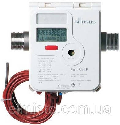 Счетчик тепла SENSUS PolluStat EX 25-6 Ду25 ультразвуковой, PN 16 муфта (Словакия-Германия) - фото 1 - id-p211749023